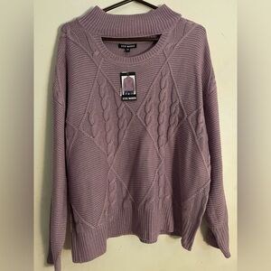 Steve Madden Lavender Knit Sweater